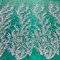 1 Yard Luxury Beaded Lace Fabric Embroidered on Polyester Net Mesh Width 51 Inches